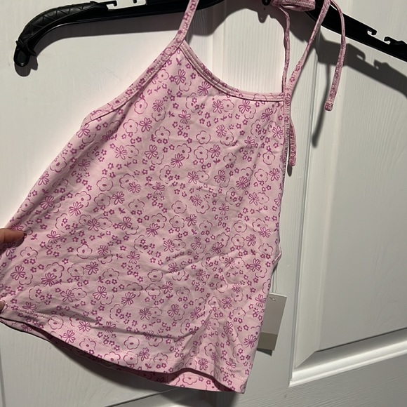 BP Pink Daisy Floral Halter Top...MSRP $12 - Picture 3 of 3